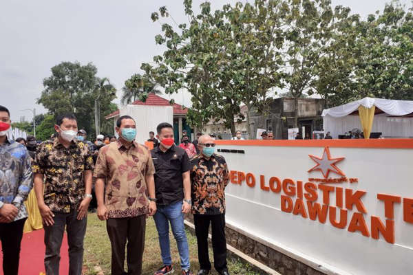 Pembangunan rest area tersebut bekerja sama dengan Bintang Baru Raya (BBR) Logistik