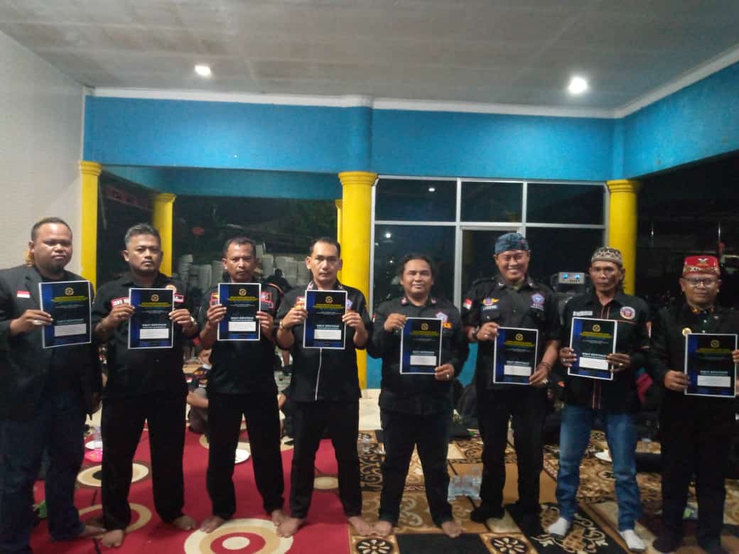 Delapan ranting PAC Kecamatan Rajeg, BPPKB, Kabupaten Tangerang menerima SK