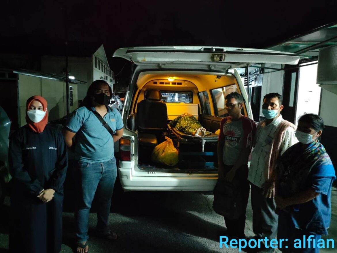 Mayat Wanita Tanpa Identitas di Tambusai Utara Dijemput Keluarga