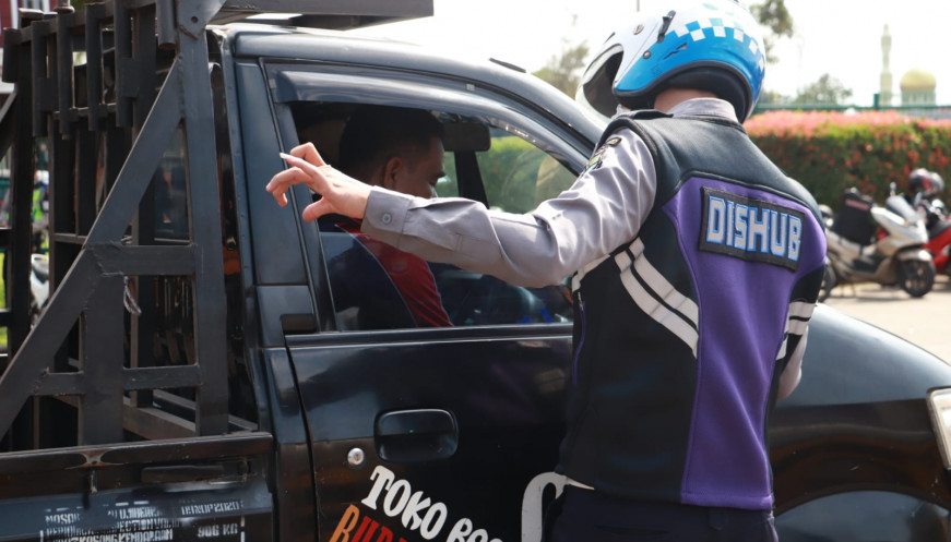 Dinas Perhubungan (Dishub) Kabupaten Tangerang bersama instansi terkait yakni Polres Tangerang dan Garnisun 05/06