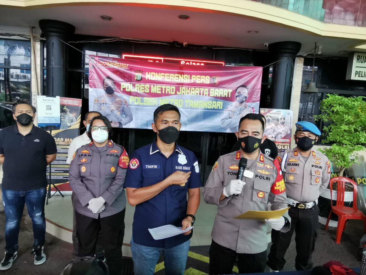 Polisi Akhirnya Mengkuak Kasus Penemuan Mayat Seorang Wanita Disebuah Hotel Di Kawasan Hotel Di Mangga Besar Tamansari Jakarta Barat