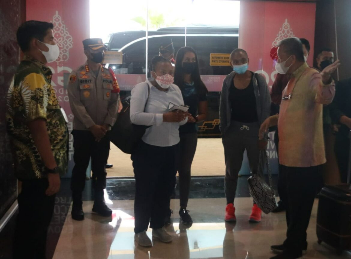 Polresta Bandara Internasional Soekarno-Hatta (Soetta) bersama stakeholder menggelar pengamanan kedatangan ‘Delegasi Presidensi G20 Finance Meeting 2022