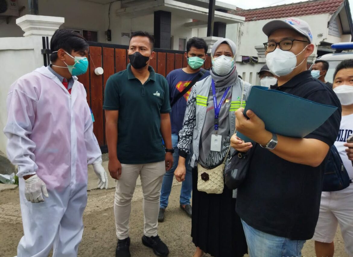 Unit Reskrim Polsek Panongan Melaksanakan Olah TKP Mayat Diduga Sakit di Gardenia Extantion Citra Raya Panongan