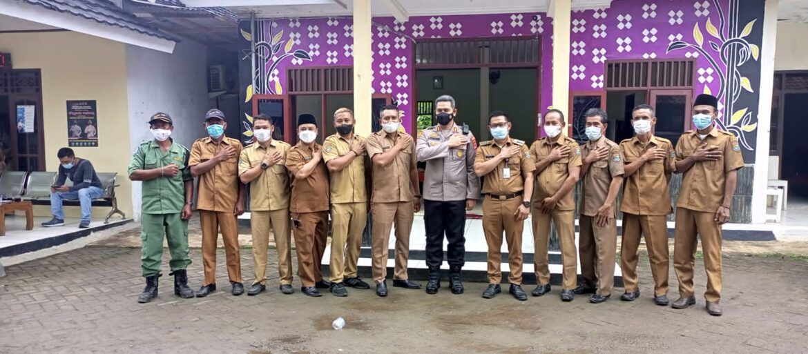 Wakapolresta Tangerang Tinjau Pelaksanaan Vaksinasi Anak di SDN Jengkol Kresek