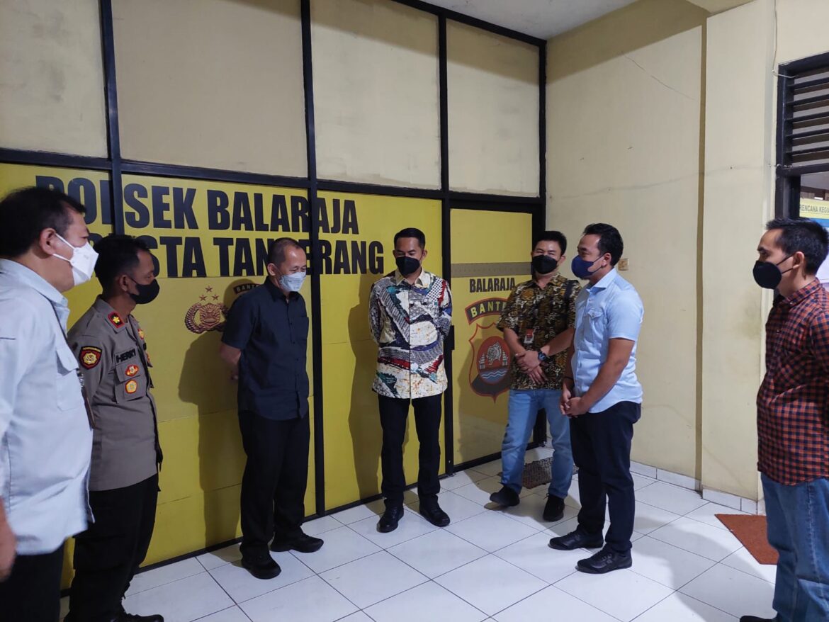 Kunjungan Kementrian Pemberdayaan Perlindungan Peremouan Dan Anak (KP3A) NAHAR, SH, M.SI Ke Polsek Balaraja Polresta Tangerang