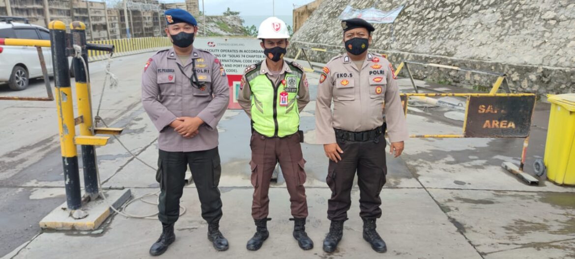 Berikan Kenyamanan, Ditpamobvit Polda Banten Lakukan Patroli di PT Cemindo Gemilang