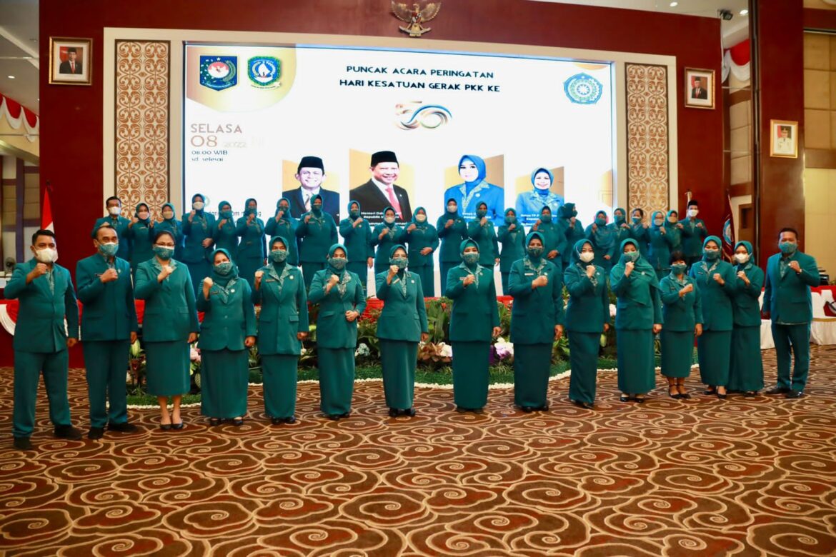 Berbakti untuk Bangsa, Berbagi untuk Sesama pada Perayaan HKG PKK ke-50