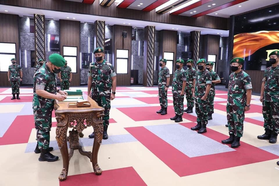 Pesan Kasad Kepada Pejabat Baru Agar Ada Terobosan dan Gebrakan Konstruktif