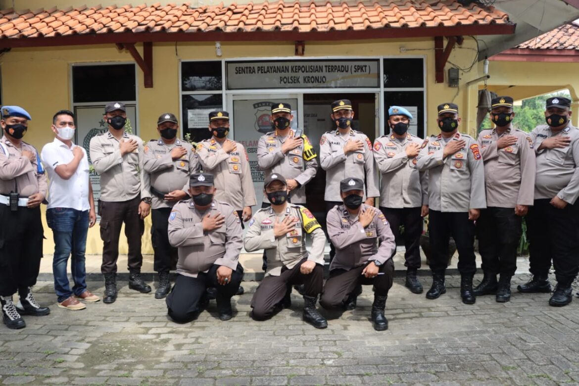 Kunker ke Polsek Kronjo, Kapolresta Tangerang Cek Pelayanan dan Kebersihan Mako
