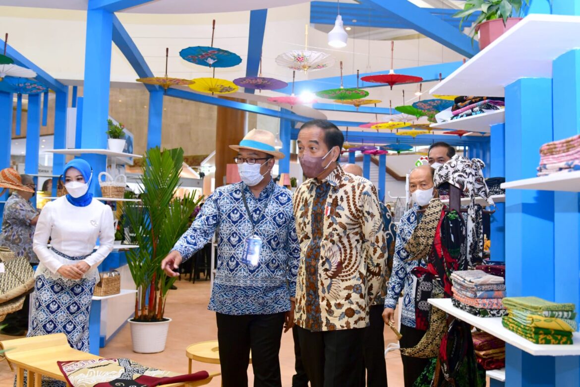 Buka INACRAFT 2022, Presiden Ajak Masyarakat Cintai Produk Kerajinan Dalam Negeri