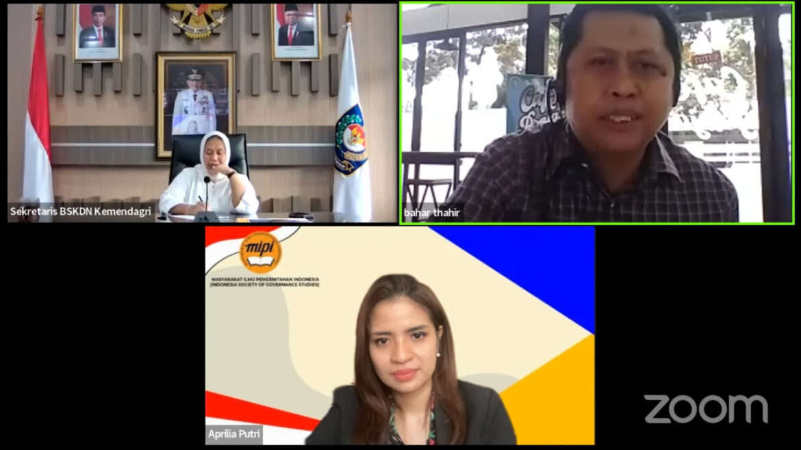 Webinar MIPI: Ketika Riset dan Kajian Menjadi Basis Kebijakan Pemerintah