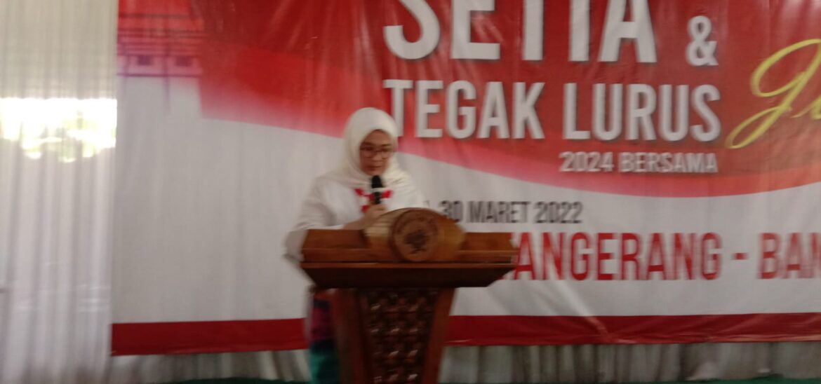 Relawan Jokowi Mendeklarasikan Setia Dan Tegak Lurus Di Kota Tangerang