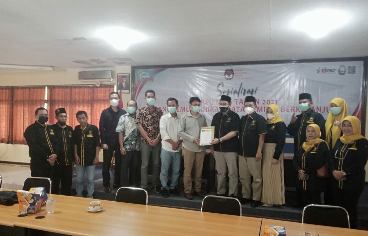 Partai UMMAT Berkunjung ke KPU Kota Tangerang