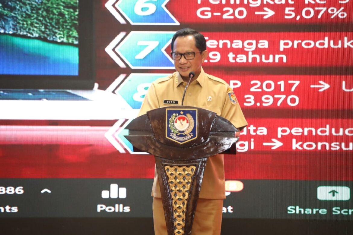 Mendagri Minta Camat Kampanyekan Disiplin Protokol Kesehatan dan Percepat Vaksinasi