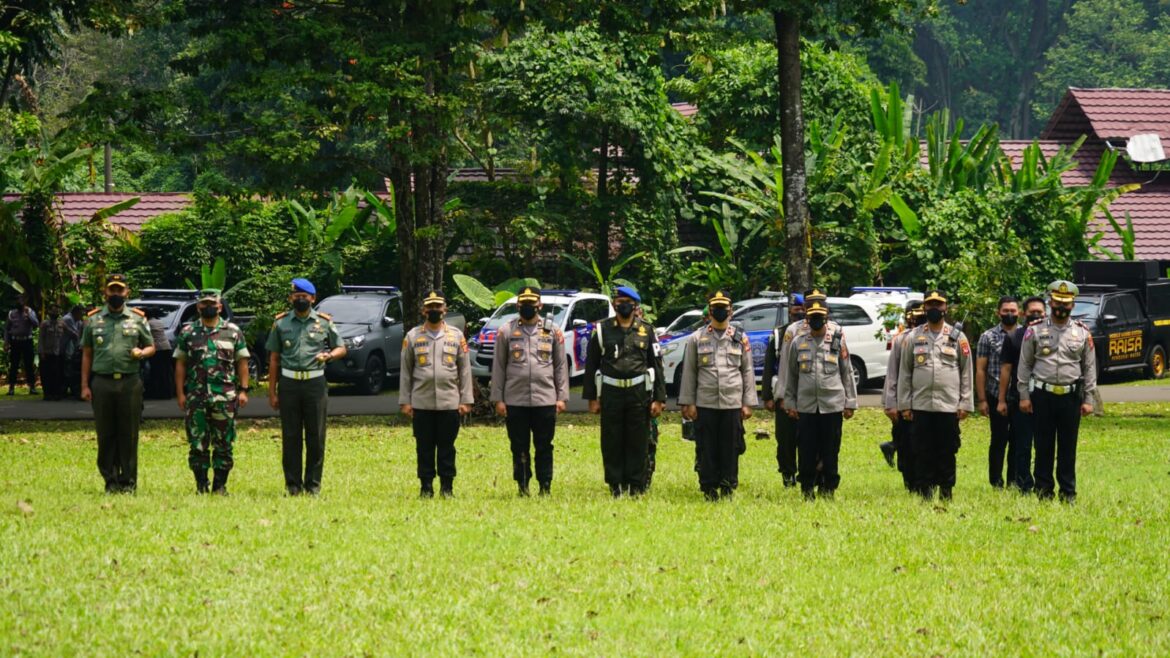 Danrem 061/SK Brigjen TNI Rudy Saladin MA. Hadiri Langsung Apel Gabungan Kesiapan Pengamanan Aksi UNRAS