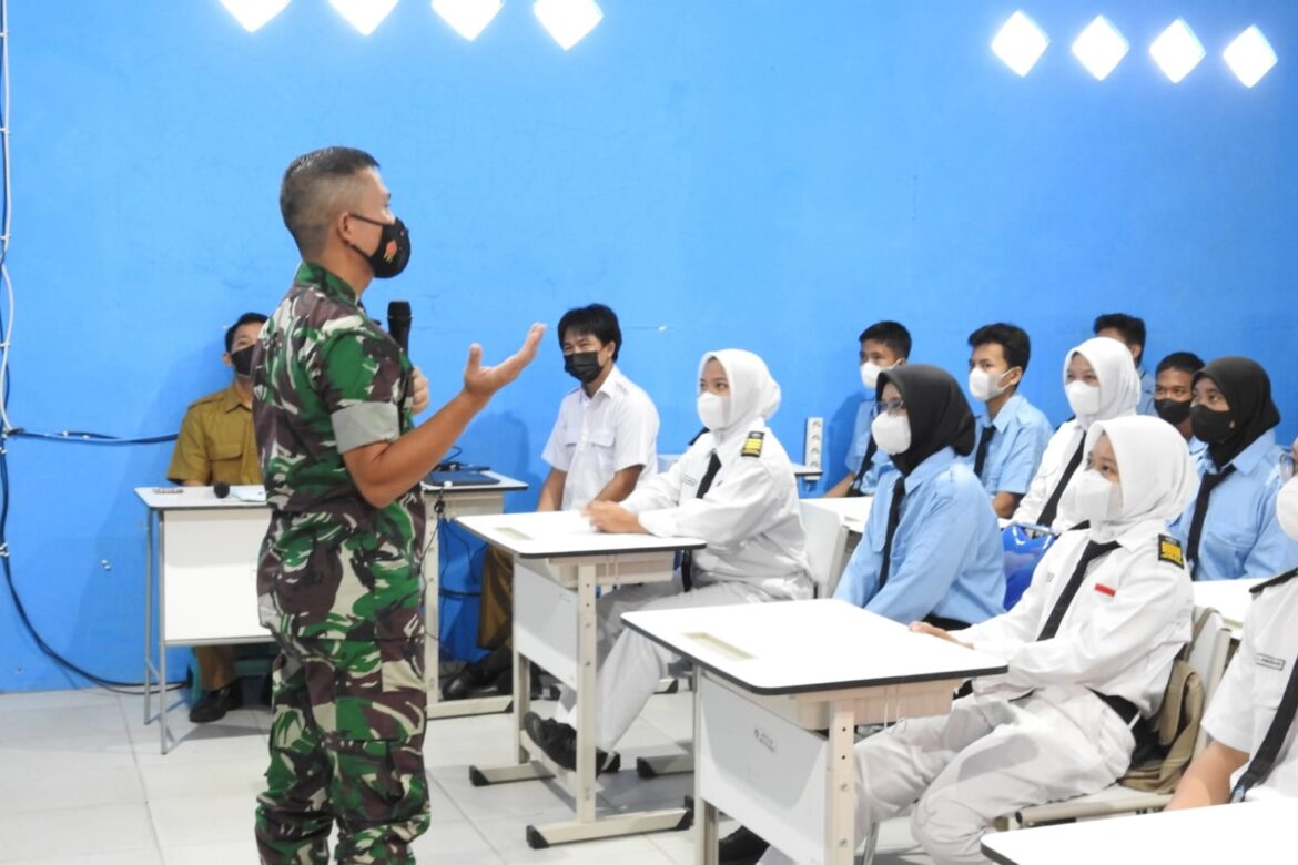 Wasbang Di SMKN 4 Tigaraksa, Dandim: Raih Ilmu Pengetahuan Dan Teknologi, Jaga Nasionalismemu