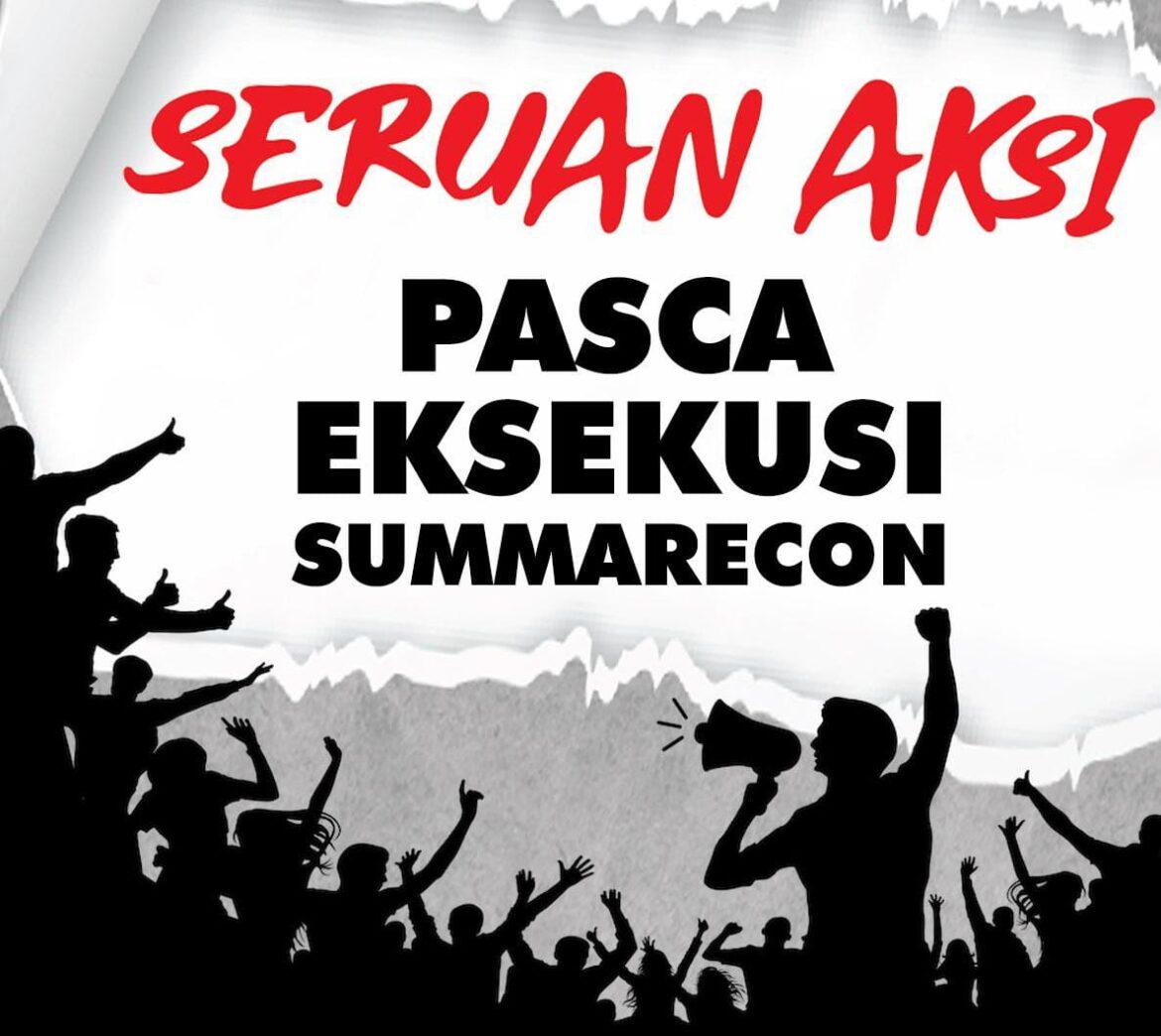SEKITAR 350 RENCANA AKSI BERSAMA “SOLIDARITAS MEDIA KASUS DARMA WIJAYA (PASAL 170 KUHP)”