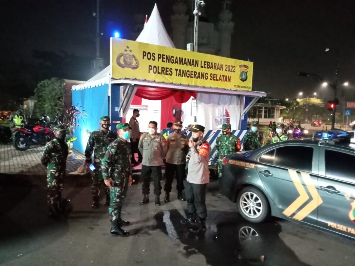 Tidak Ada Kata Terlambat Disiplin Prokes, Koramil-08/Kronjo Kodim-0510/Trs Rutin Gelar PPKM Level 2