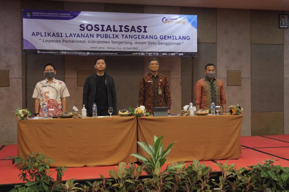 Diskominfo: Aplikasi Tangerang Gemilang Mudahkan Pelayanan Publik di Kabupaten Tangerang