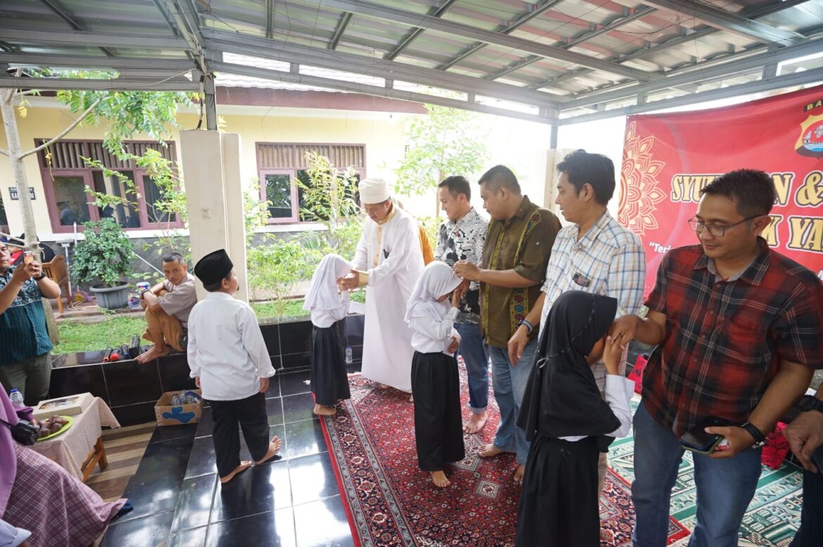 Kabidkum Polda Banten Menggelar Syukuran dan Doa Bersama Anak Yatim Piatu