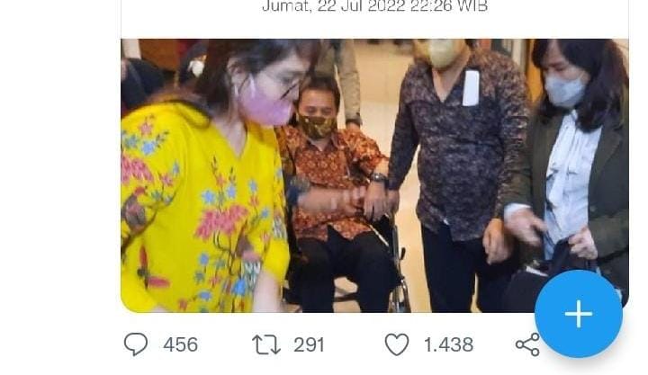 Pihaknya, Roy Suryo drop di tengah pemeriksaan sebagai tersangka kasus