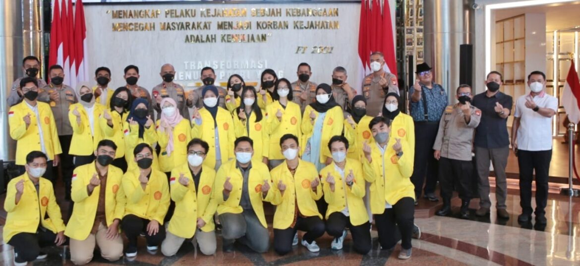 Kapolda Metro Jaya Menandatangani Kesepakatan Magang dengan Mahasiswa Kriminologi FISIP UI