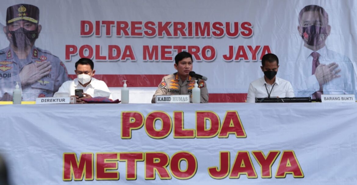 Polda Metro Maya Amankan Pelaku Penyebaran Pemberitaan Bohong yang Dapat Menimbulkan Keonaran Via Video Snack