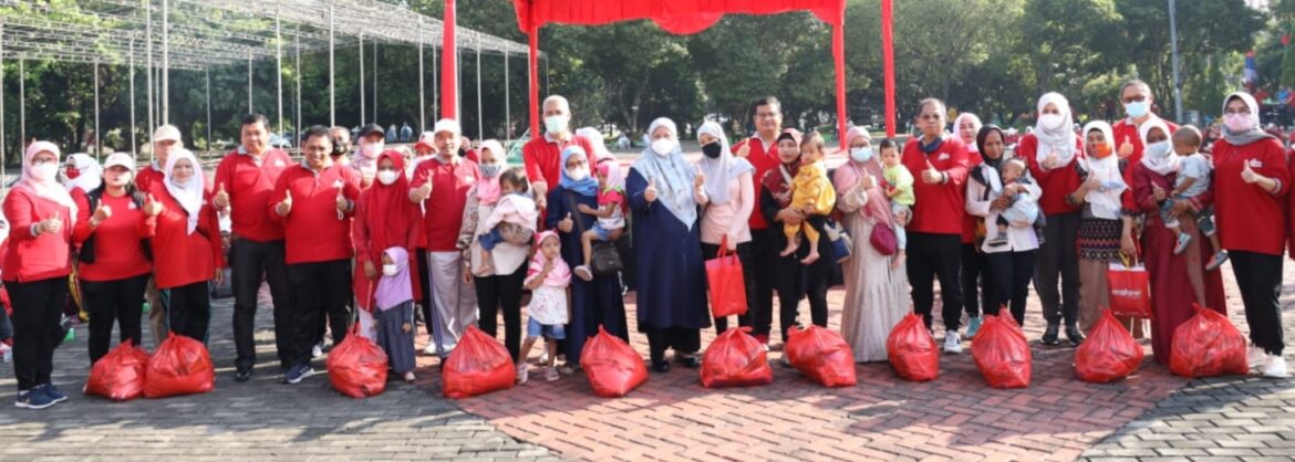 SEKDA KOTA BEKASI BUKA PERINGATAN, HARGANAS KE 29 TAHUN DI PLAZA PEMKOT BEKASI.