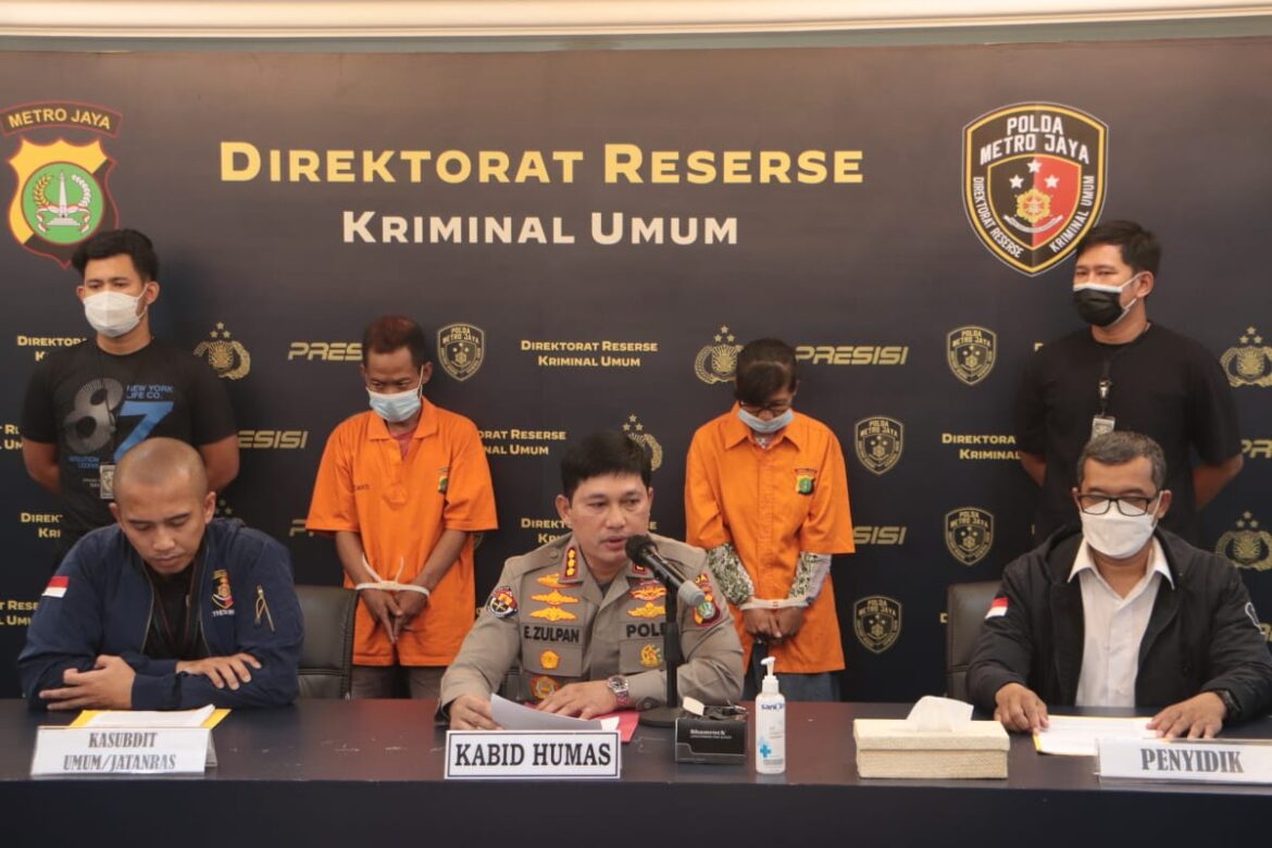 DITRESKRIMUM POLDA METRO JAYA UNGKAP  KASUS PENCURIAN BERANGKAS MILIK SELEBGRAM