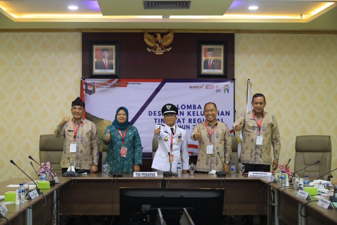 LOMBA KELURAHAN TAHAP 2 LANGSUNG DI DAMPINGI PLT WALI KOTA BEKASI