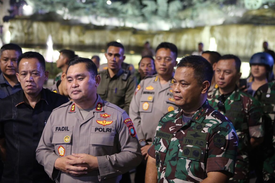 Kapolda dan pangdam apresiasi, Aksi Demo penyesuaian harga BBM, di Jakarta aman dan Kondusif