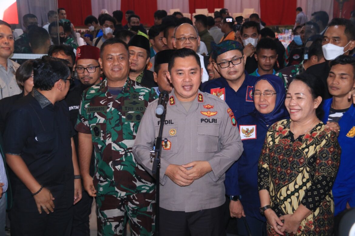 Kapolda Metro Jaya berdiskusi dengan Toga, Mahasiswa, Serikat Pekerja dan Ormas agar Jakarta aman dan sejuk