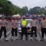 Bidpropam Polda Banten Amankan Kegiatan Car Free Day dan Peragaan Safety Riding