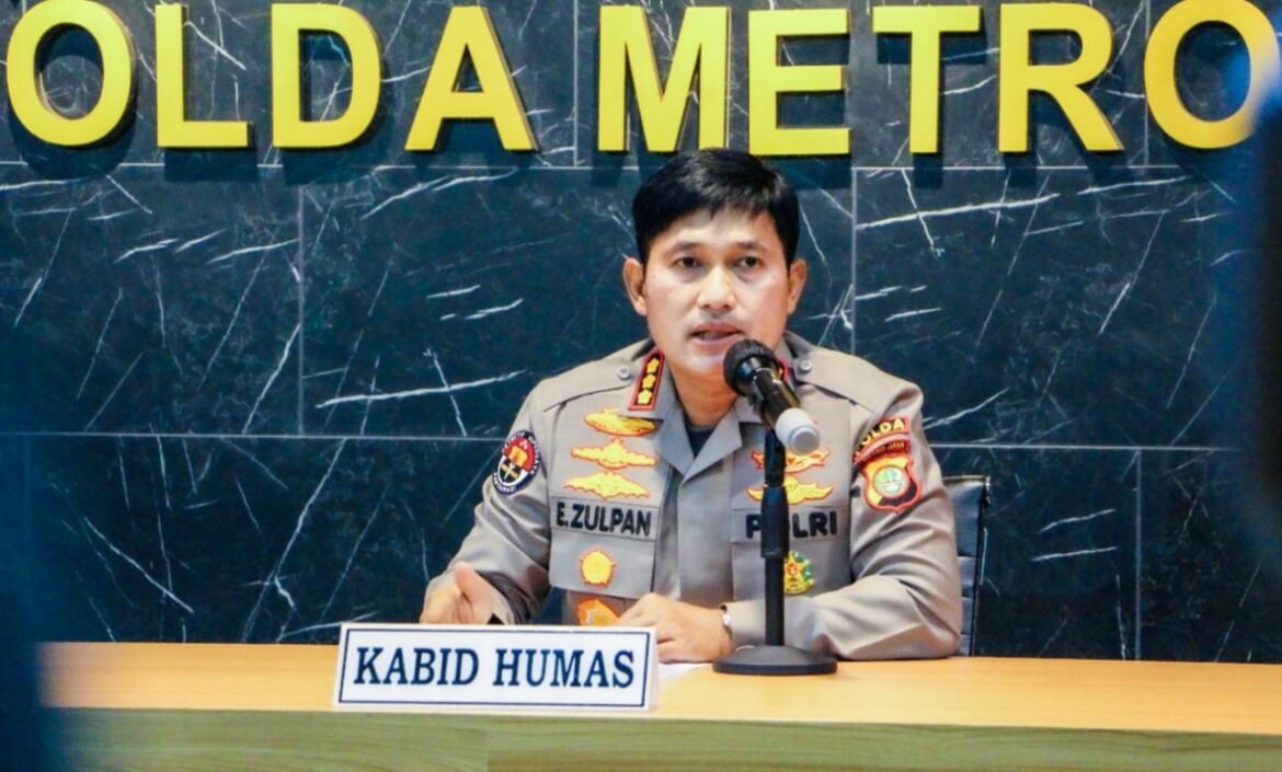 Polda Metro Jaya menangkap pelaku ekploitasi seksual dan ekonomi terhadap anak di jakarta.