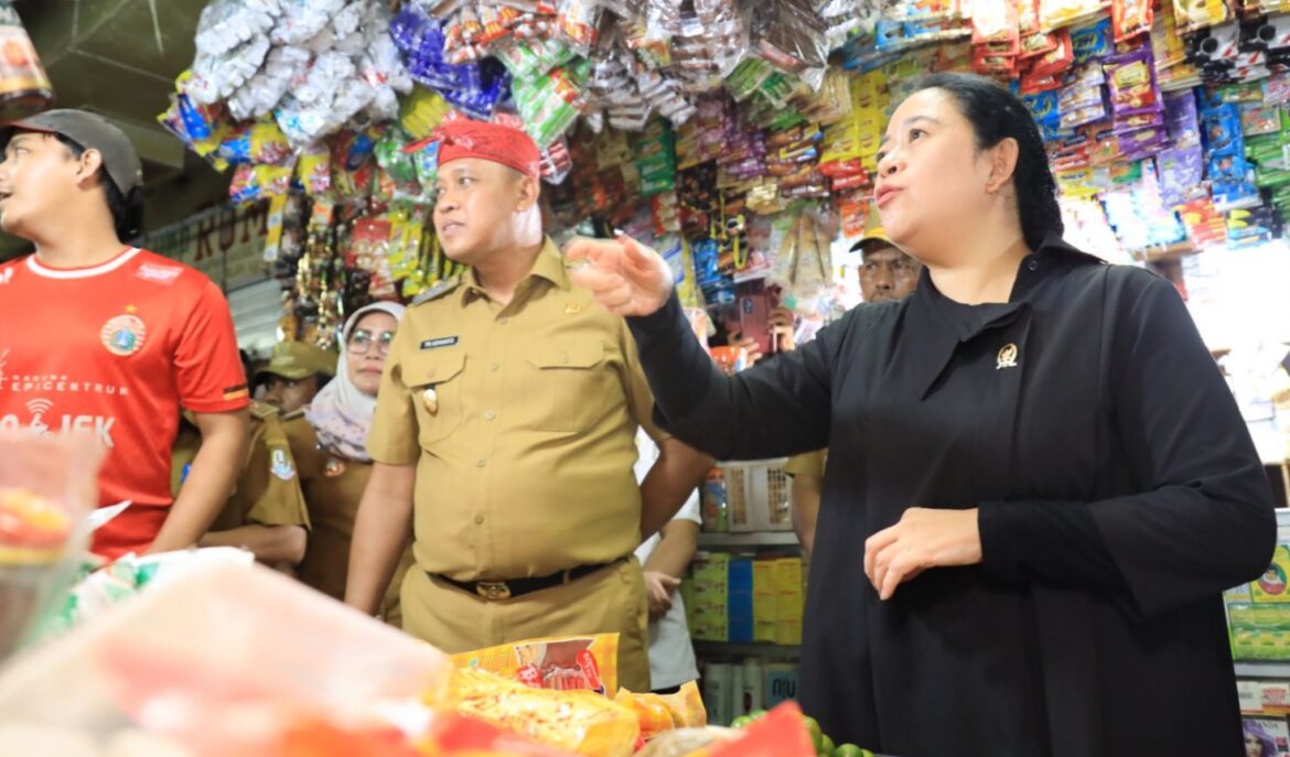 PLT. WALI KOTA BEKASI SAMBUT KEDATANGAN KETUA DPR RI DI PONDOKGEDE