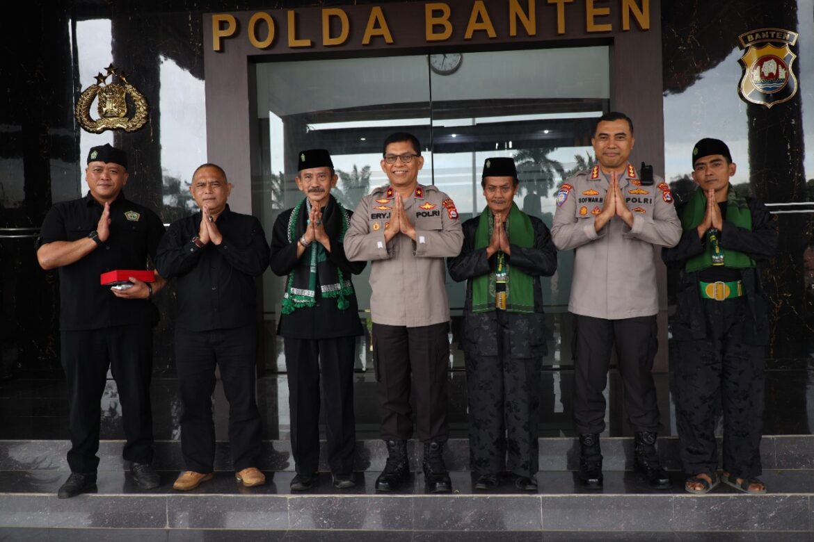 Jalin Silaturahmi, Wakapolda Banten Sambut Kunjungan DPP PPSTB