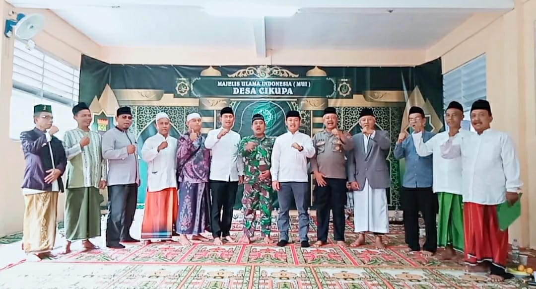 MUI Kecamatan Cikupa Gelar Pengajian Bulanan Di Desa Cikupa Juga Pengukuhuan Pengurus MUI Desa Se – Kecamatan Cikupa.2022-2027