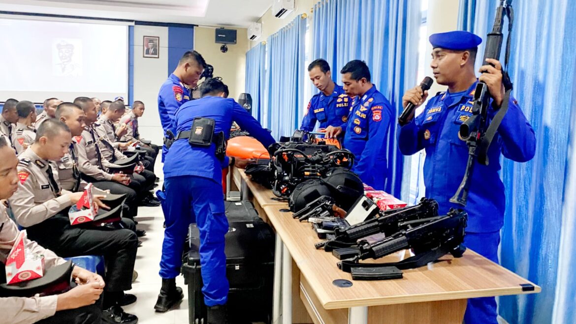 Kohesi Sosial Siswa Diktukba Polri SPN Polda Banten Kunjungi Ditpolairud