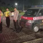 Patroli Malam, Polsek Cikupa Polresta Tangerang Giat Cipkon Zona/Rayon I Antipasi 3 C Dan Bubarkan Kerumunan.