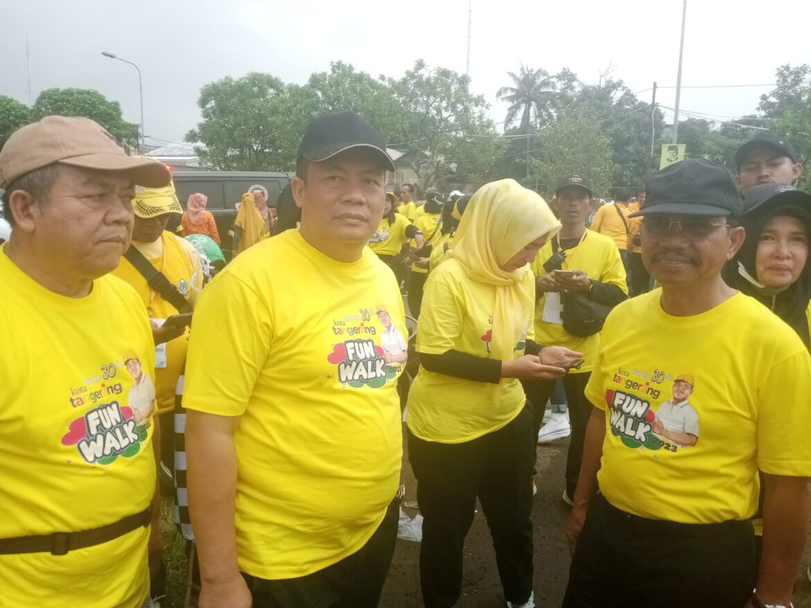 Relawan Satria dalam Kegiatan Gladiresik : Sachrudin ! Tangerang Satu !