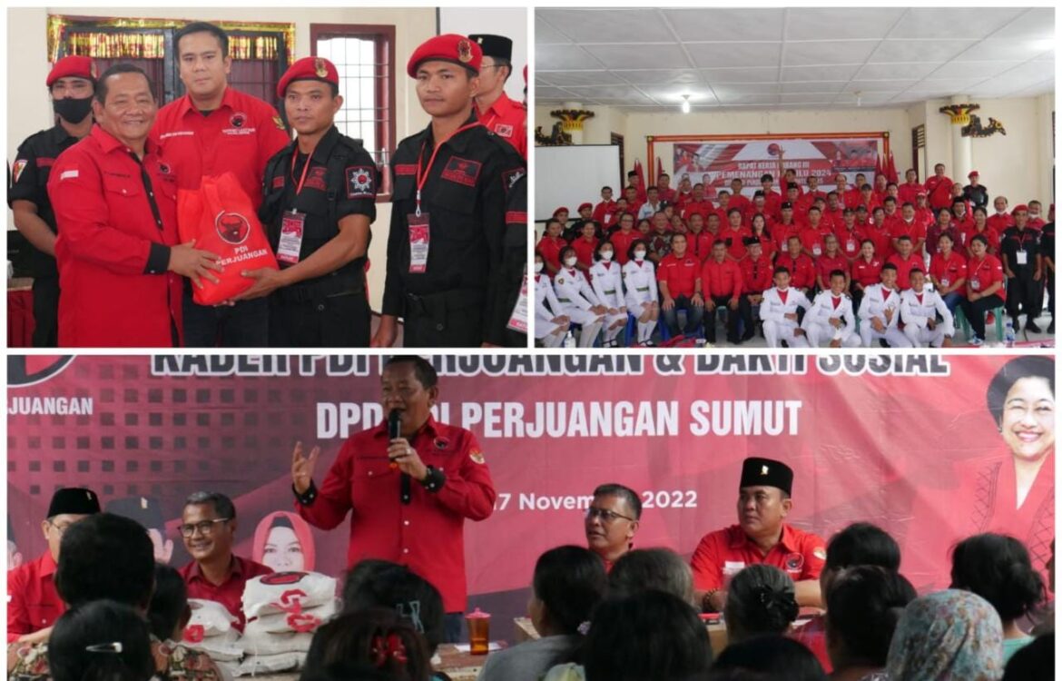 KONSOLIDASI PARTAI, PENDIDIKAN POLITIK KADER PARTAI DAN BHAKTI SOSIAL DALAM PROGRAM MENYAPA WONG CILIK.