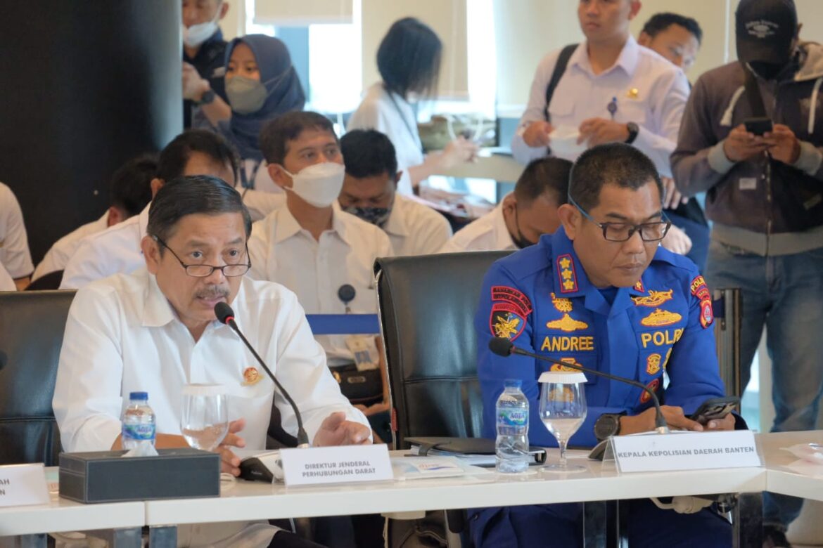 Polda Banten Hadiri Rapat Koordinasi Lintas Sektoral di Pelabuhan Merak
