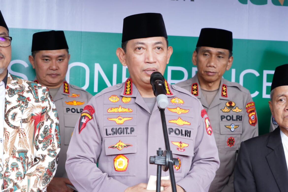 Kapolri Sebut Sudah Ada Peningkatan Jumlah Kendaraan arus mudik.