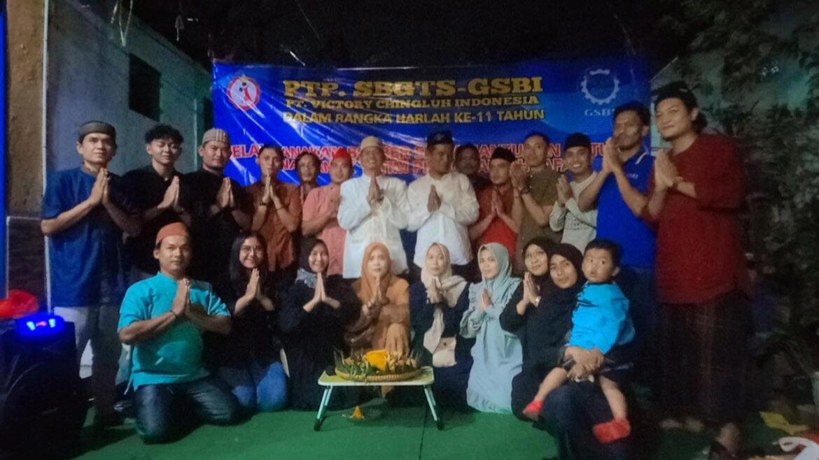 PTP.SbGTS-GSbi.PT.Victory chinglu indonesia gelar buka bersama dan santunan dipanti asuhan izmi