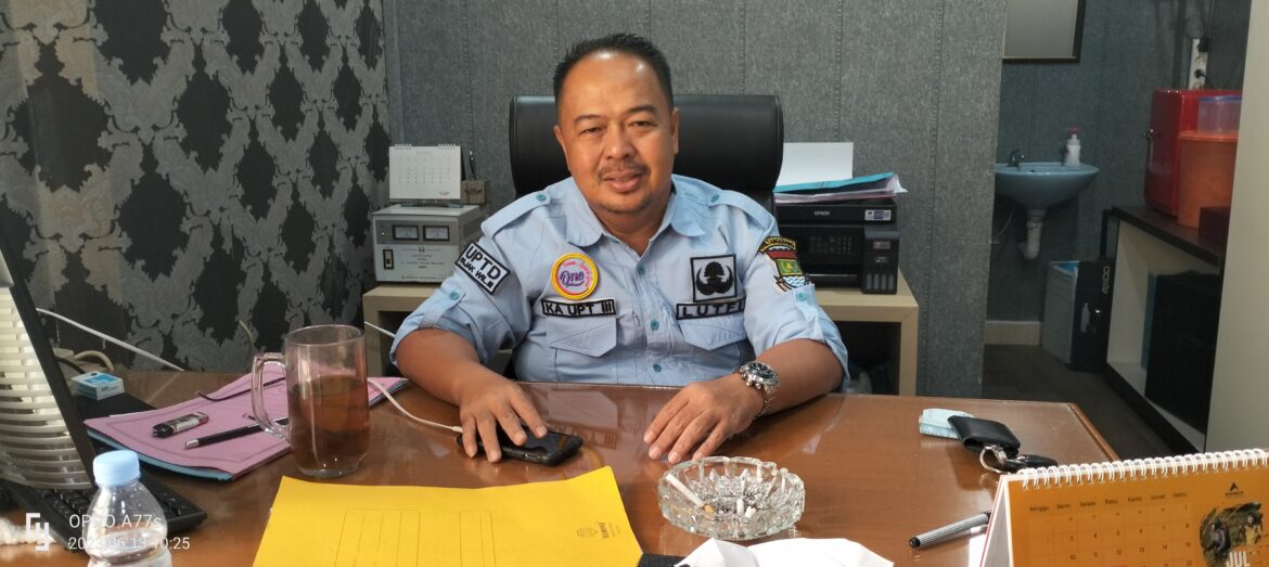 Jalin sinergitas, kepala UPT III Rajeg sambut kedatangan awak media tangraya.com