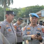 Dalam pelaksanaan Apel jam pimpinan Kapolres Cilegon Polda Banten AKBP Eko Tjahyo Untoro menegaskan atas perintah Kapolri.