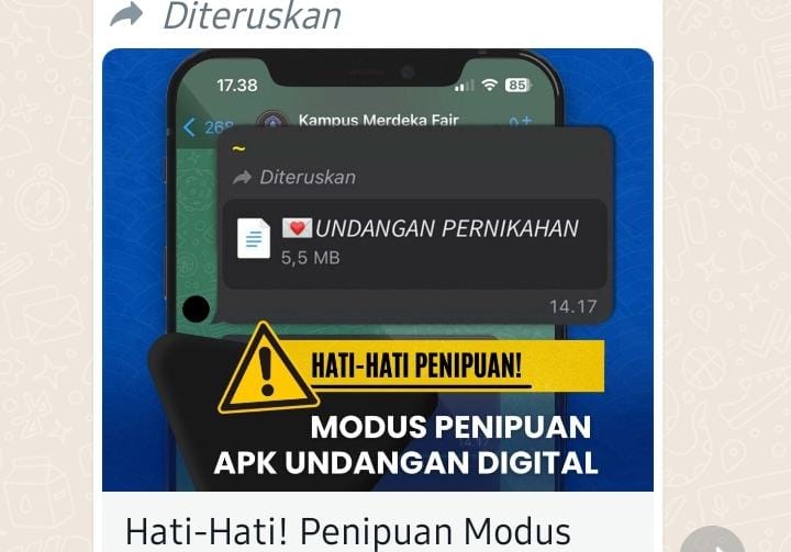 Bakan hampir juraan yang kena tipu sejali klik dan tersimpan ke drive whatsapp yang kena di tipu.