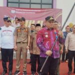 Kecamatan Pasar Kemis Ikuti Kemeriahan Pawai Kirab Pemilu 2024 di kecamatan pasar