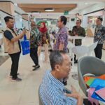 Kantor ATR/BPN Kabupeten Tangerang , Kepala Kantor , H. Joko Susanto, A.Ptnh,M.Si : Mendamping cek standar peleyanan publik.
