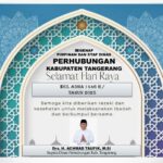 Segenap Pimpinan Dan Staf Dinas Perhubungan Kabupaten Tangerang Mengucap Selamat Hari Raya Idul Adha 1446 H dan Tahun 2025.